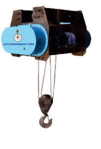 Electric Wire Rope Hoists Manufacturer & Supplier in Mumbai, India - Alfa engineering work